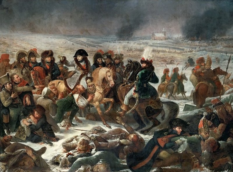 Битва при Эйлау. Картина 1808 г.