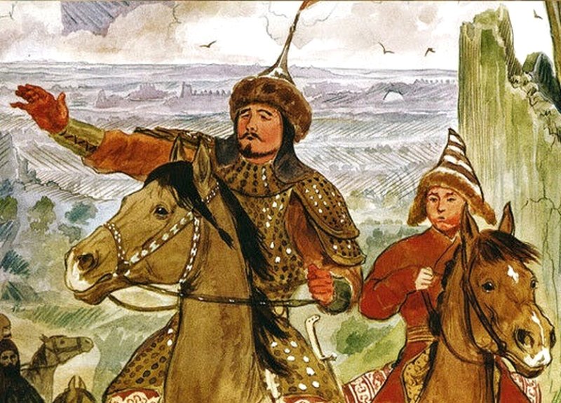 Хан Ахмат. Современный рисунок