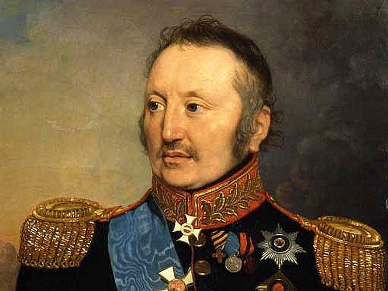 Витгенштейн на портрете  1800-х гг.