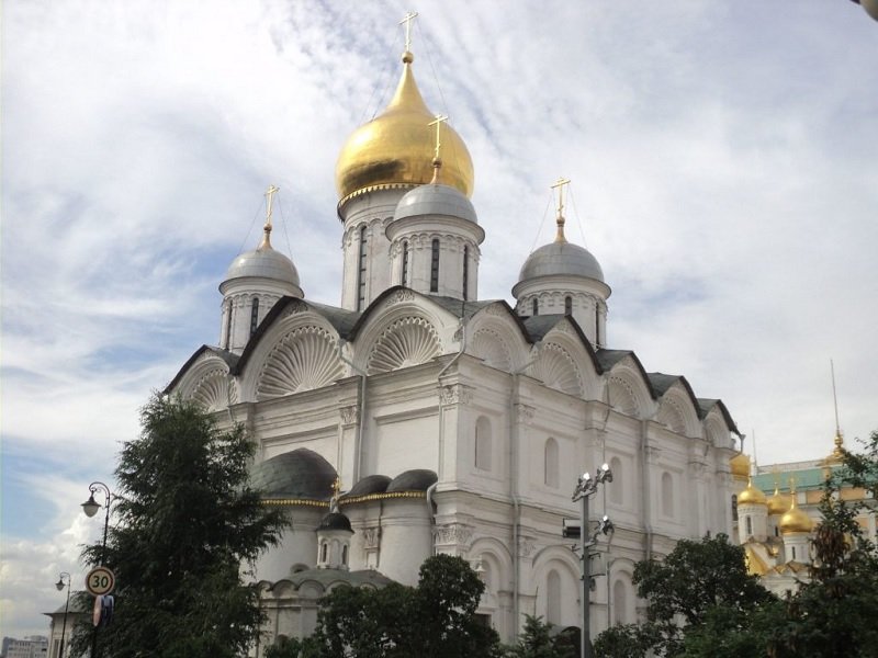 Благовещенский собор Московского Кремля, который расписывал Ф. Грек