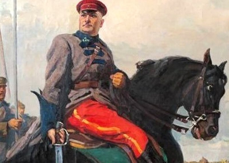 Комбриг Котовский на картине советского периода