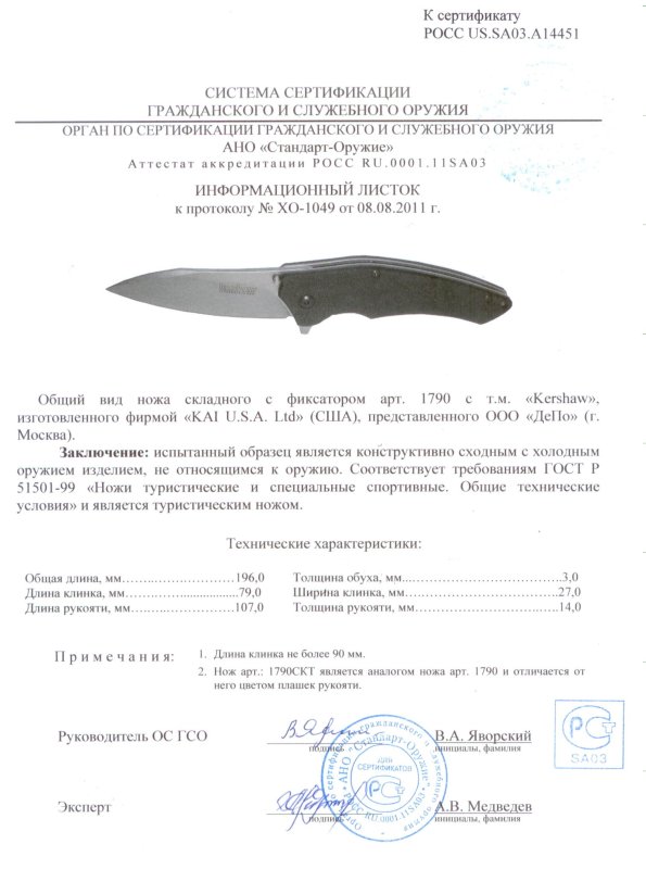 Kershaw 1790 (1790CKT)