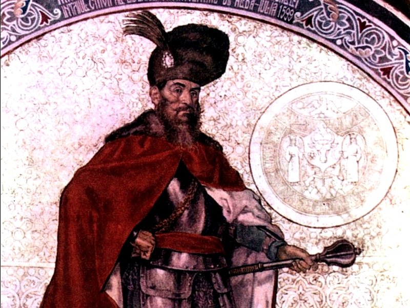 Михай Храбрый, фреска XVII века