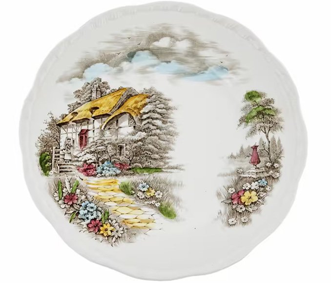 Тарелка декоративная «Дом Энн Хатауэй»