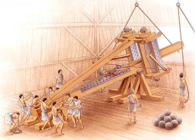 Греческое оборонительное орудие