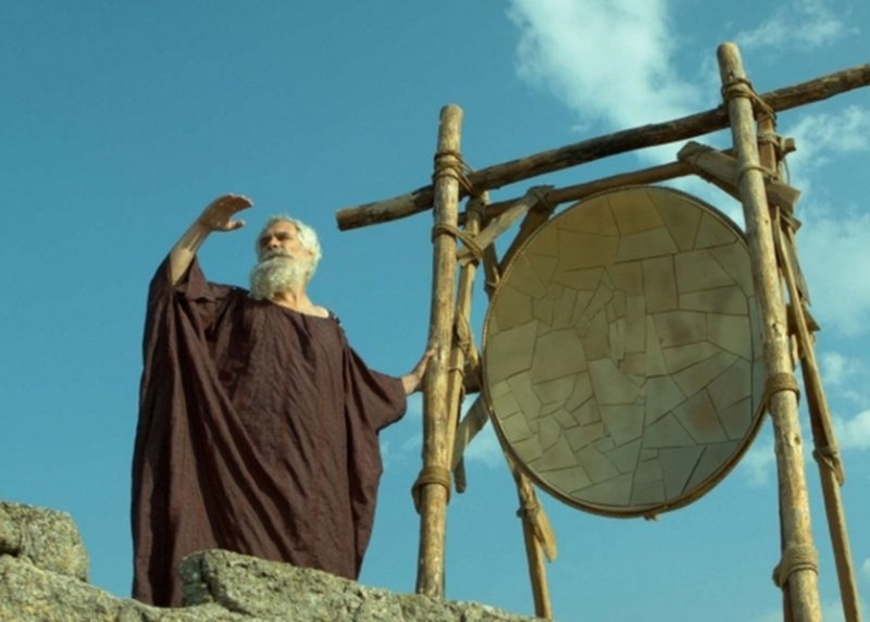 «Архимедово зеркало». Кадр из фильма «Архимед: Повелитель чисел»