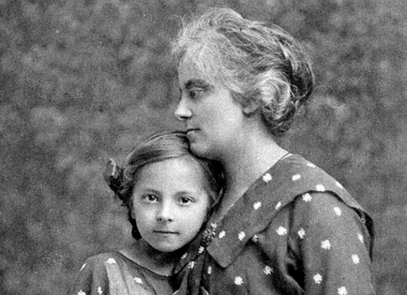 Дочь и жена Петлюры в Киеве, 1919 г.