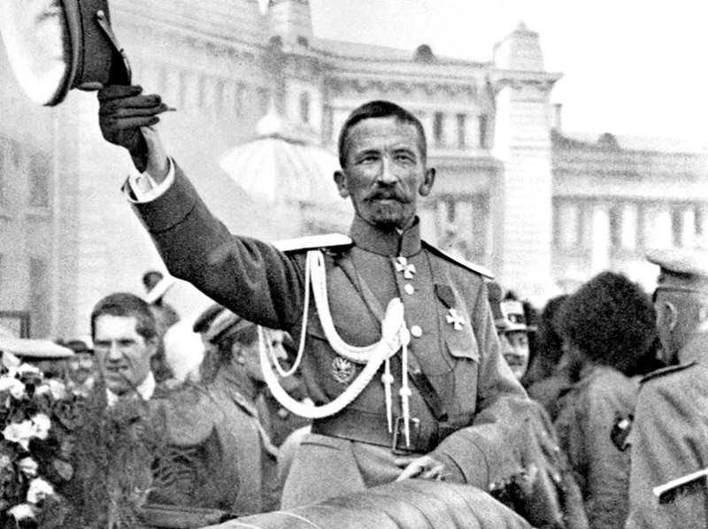 Л.Г. Корнилов в 1917 г.