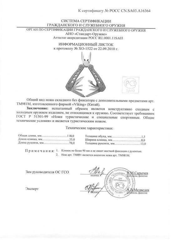 Viking Nordway TM981M (TM981)