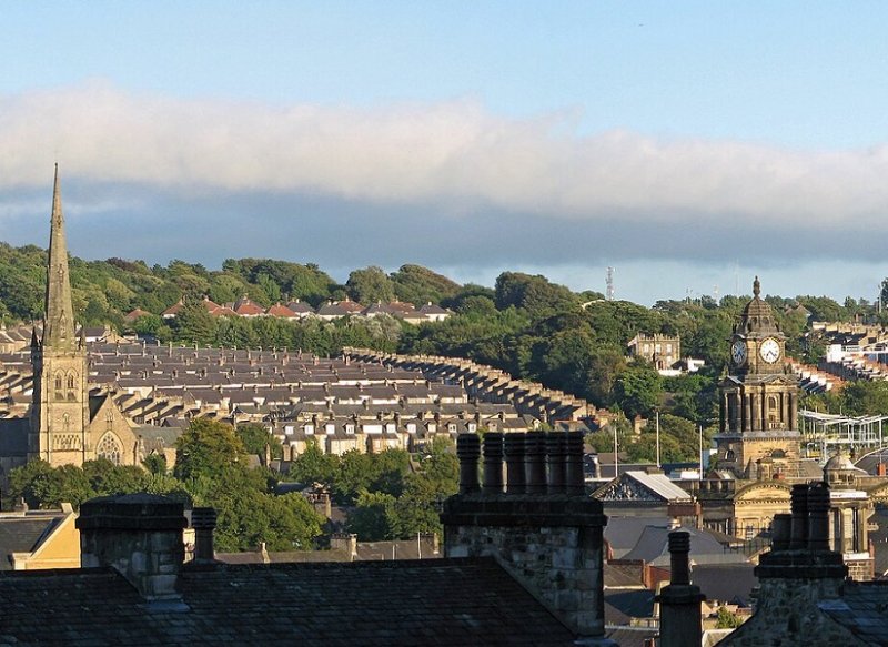 Панорама центральной части современного Ланкастера