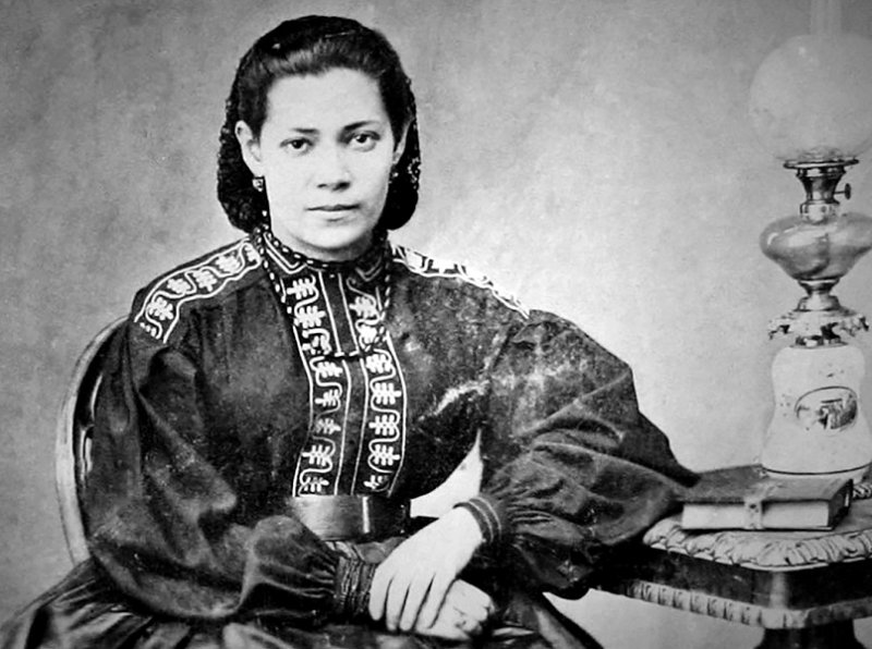 Ольга Сократовна, жена Чернышевского,  1855 г.