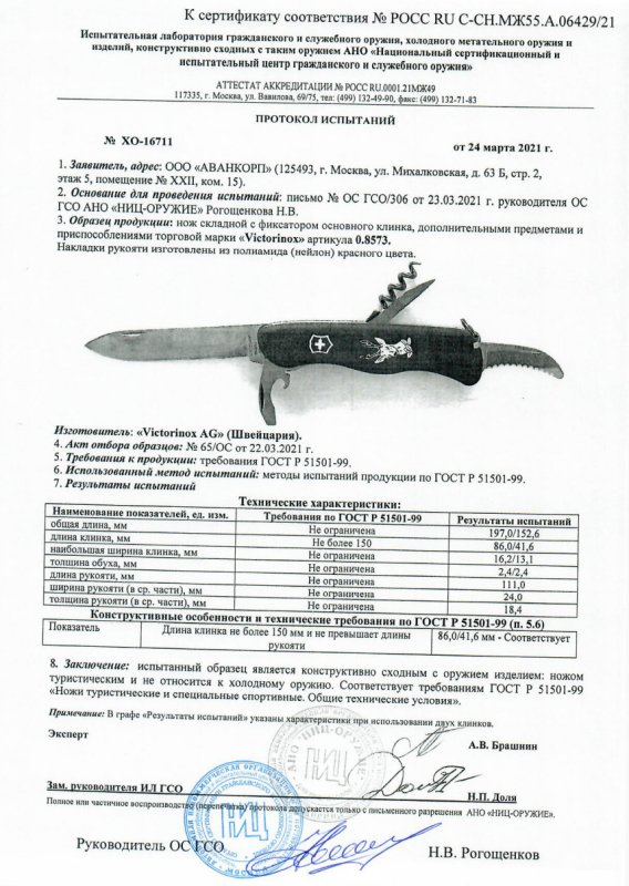 Нож складной с дополнительными предметами Victorinox 0.8573