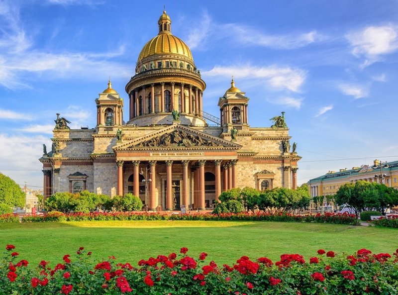 Исаакиевский собор Санкт-Петербурга, 1818-1858 гг.