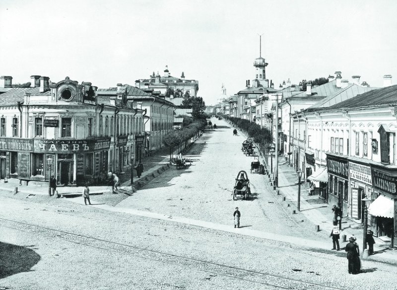 Новая Басманная в 1888 г. – улица в Москве, на которой жил Чаадаев