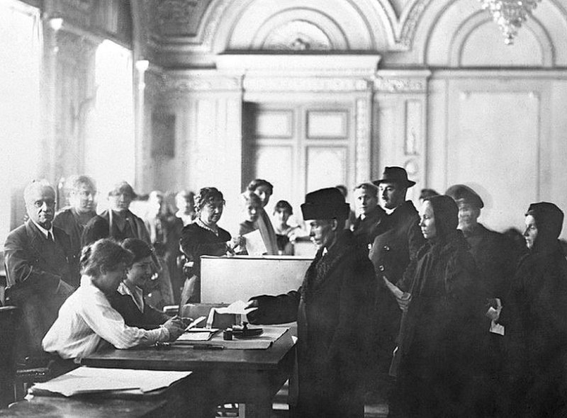 Выборы в Учредительное собрание в ноябре 1917 г.