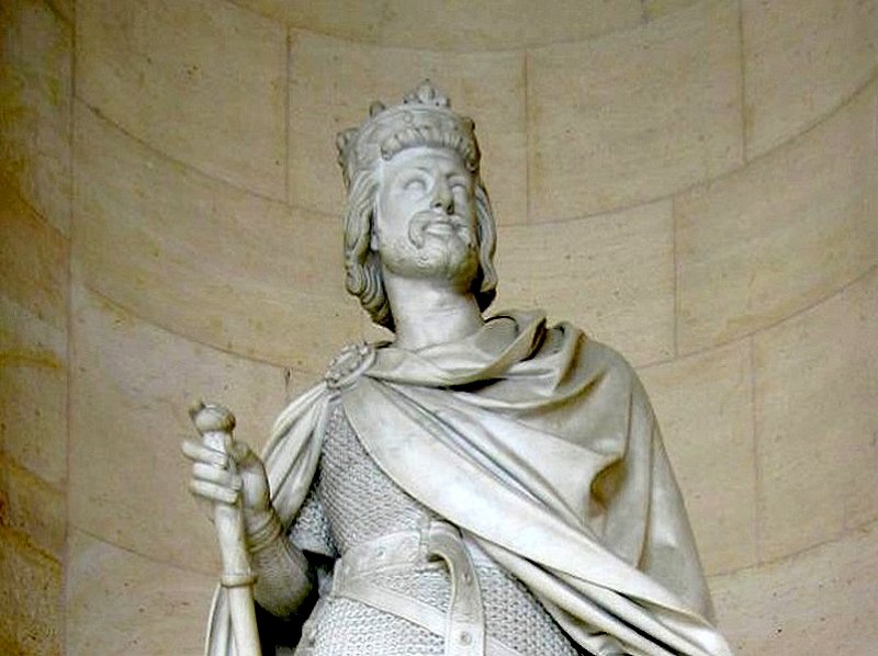 Статуя Карла Мартелла в Версальском дворце