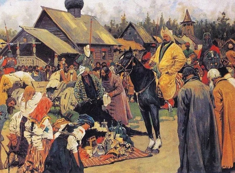Сбор дани Золотой Ордой