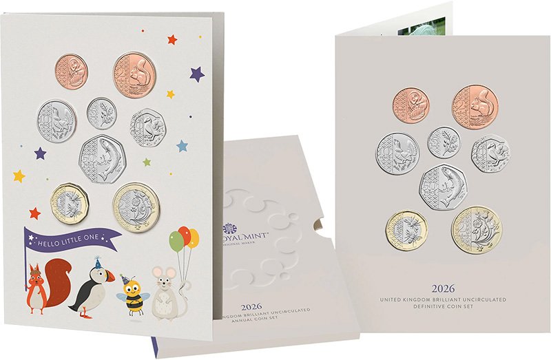 Baby Set (слева) и стандартный годовой набор (справа)