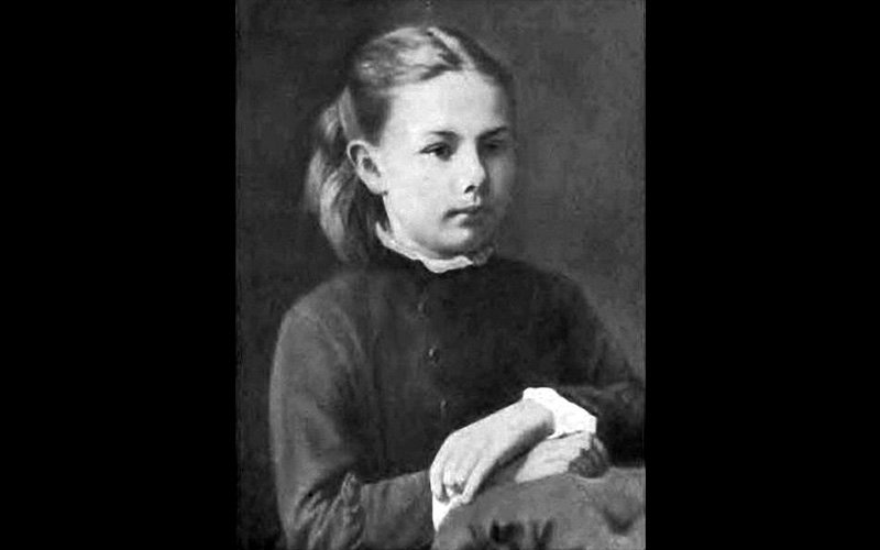 Надежда Крупская в 10-летнем возрасте