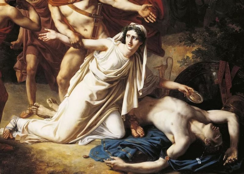 Антигона. Картина XVIII в.