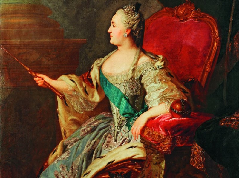 Портрет Екатерины II, 1763 г.