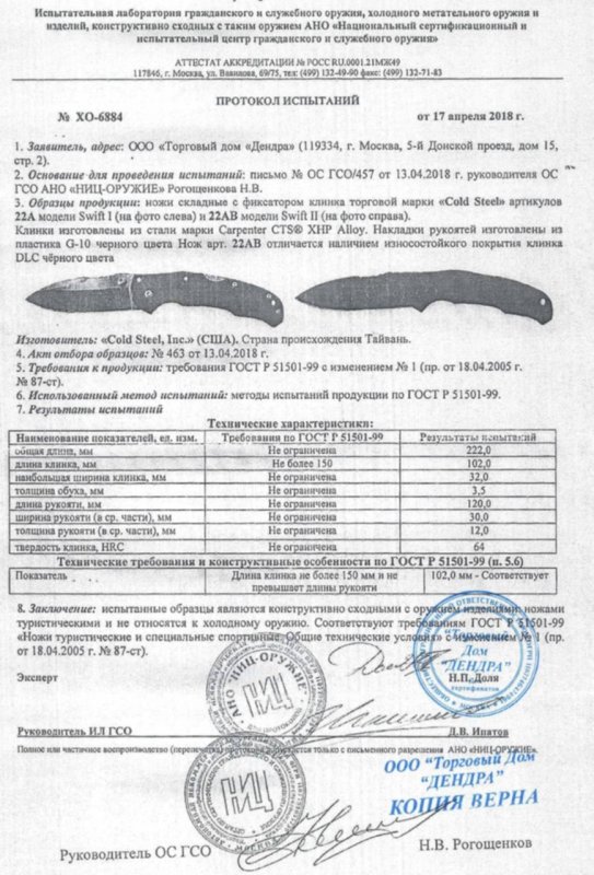 Cold Steel 22A, 22AB