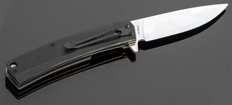 Складной нож «Капитан» (сторона с клипсой)