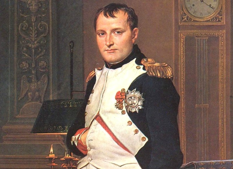 Император Наполеон I. Портрет 1812 г.