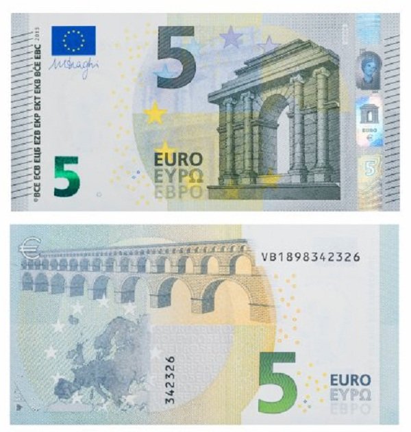 5 евро 2013 года