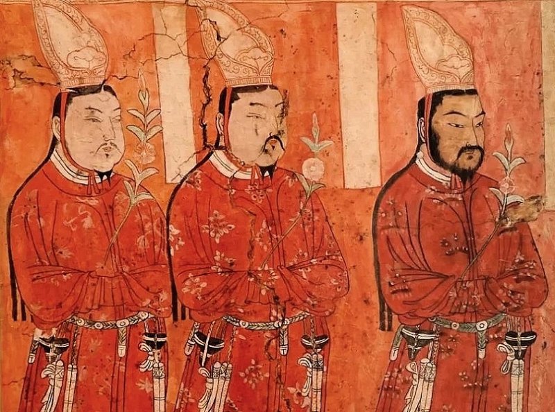 Уйгурская, или тюркская аристократия VIII в.