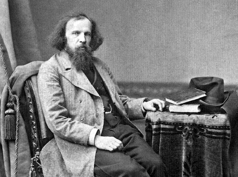 Д.И. Менделеев в 1860-х гг.