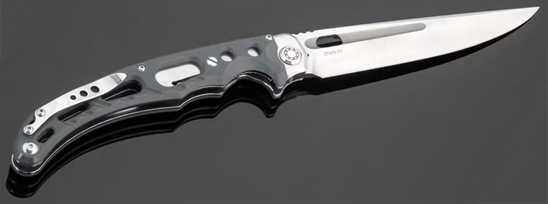 Нож «Аватар-Н» сторона с клипсой