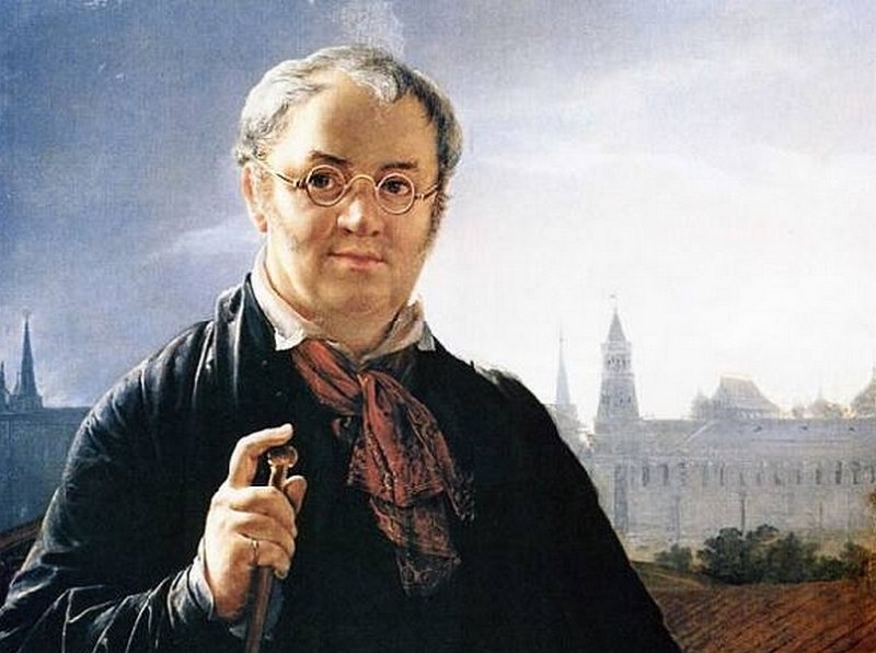 В.А. Тропинин. Автопортрет 1844 г.