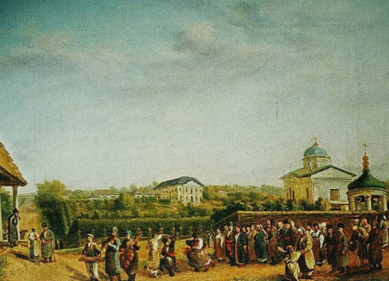 Свадьба в Кукавке. Картина 1821 г.