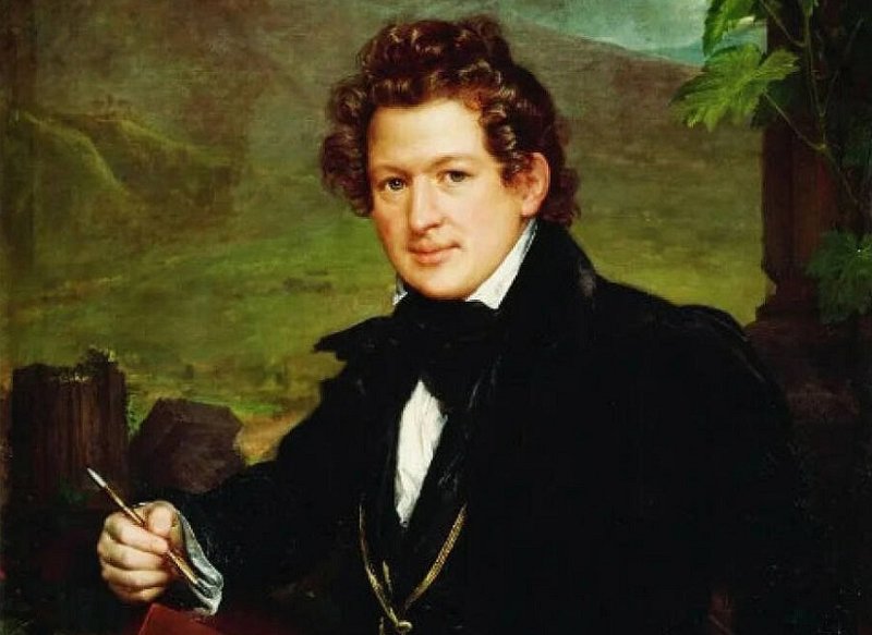 Портрет художника Карла Брюллова, 1836 г. 