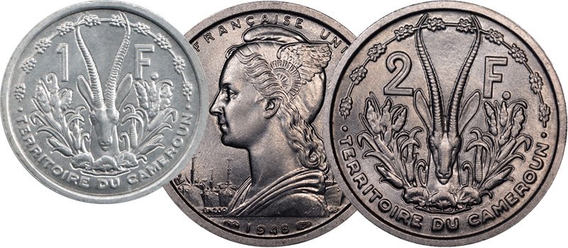 Оба номинала выпуска 1948 г.