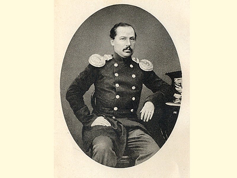 Портрет А. Фета 1857 г.