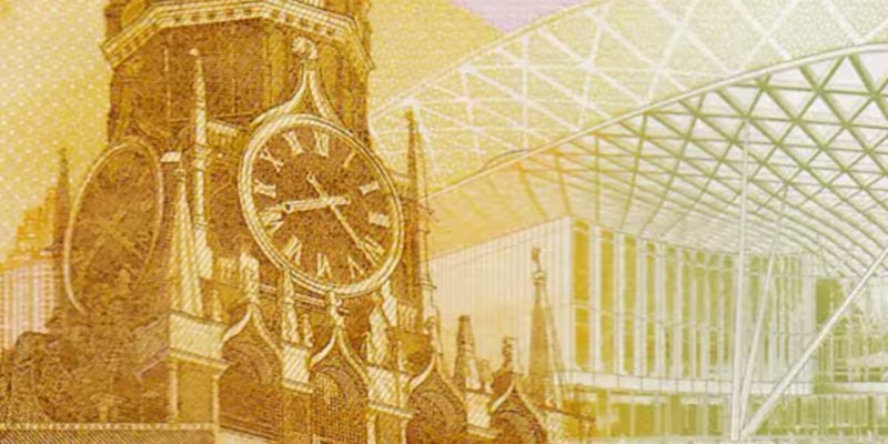 Фрагмент банкноты 100 рублей 2022 года