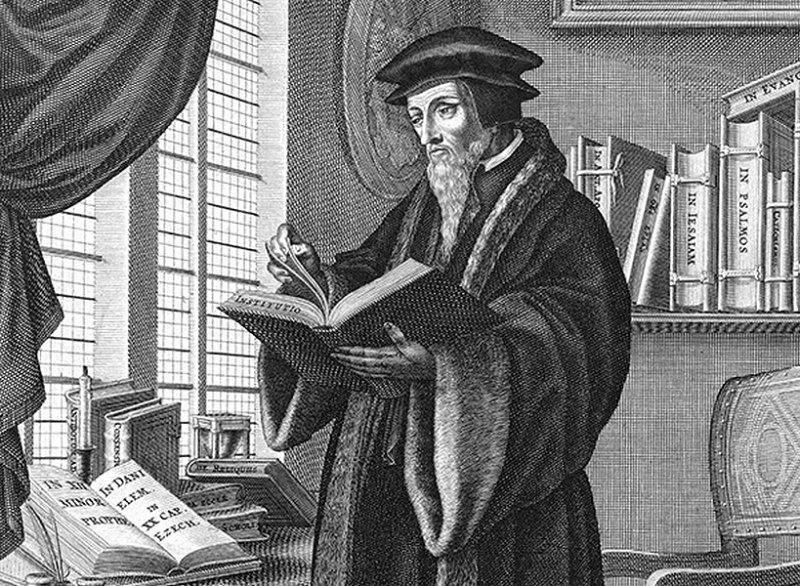 Жан Кальвин на гравюре 1560 г.