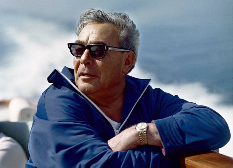 Л.И. Брежнев на отдыхе, 1970 г.