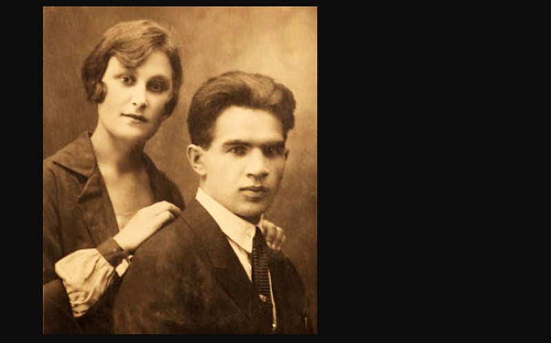 Чуйков с женой Валентиной, 1926 г.