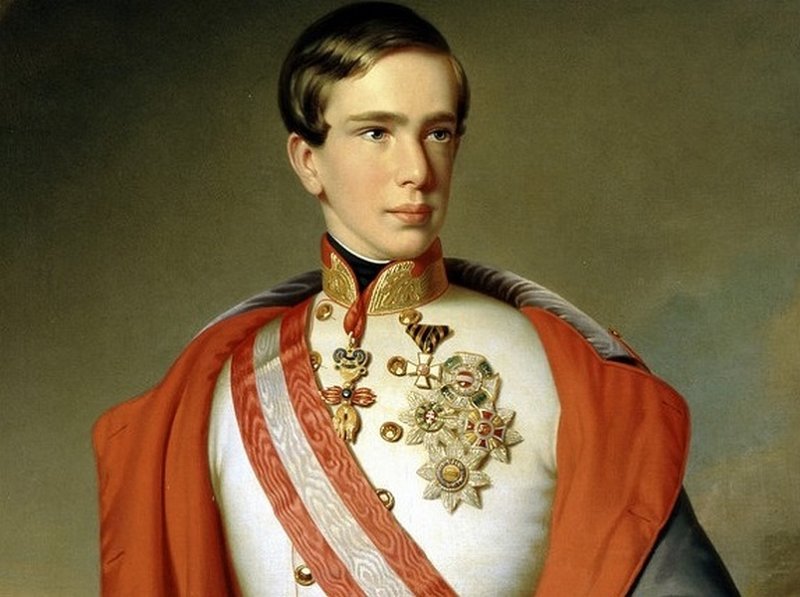 Франц Иосиф I в 1851 г.