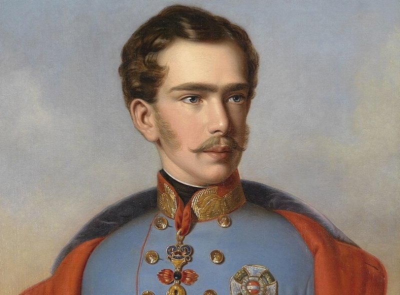 Франц Иосиф I в 1855 г.