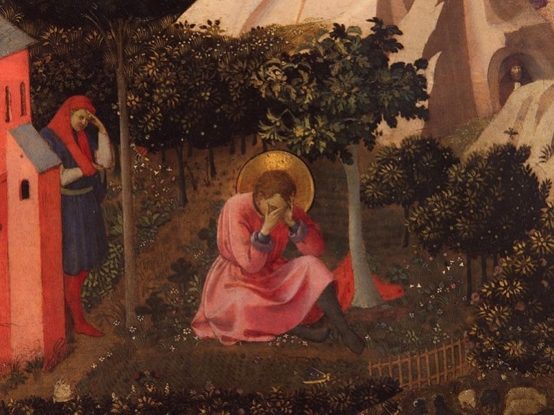 Размышления Св. Августина. Картина XVII в.