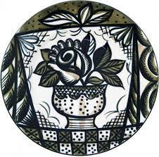 Тарелка декоративная «Роза», скульптор В. М. Городецкий (1970-1986 гг.)
