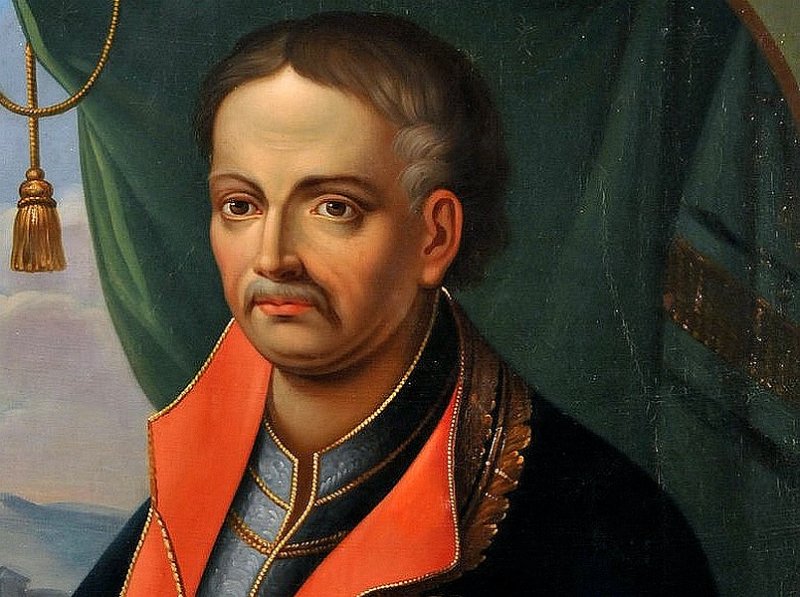 Гетман Мазепа. Портрет 1840 г.