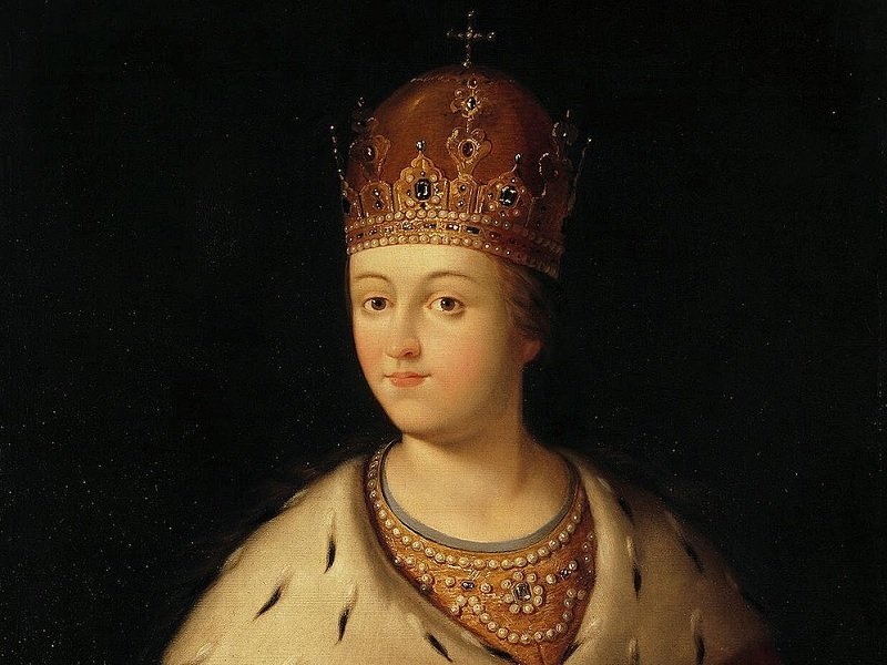 Царевна Софья. Портрет 1670 г.