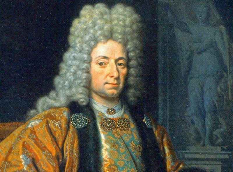Франц Лефорт. Портрет 1698 г.