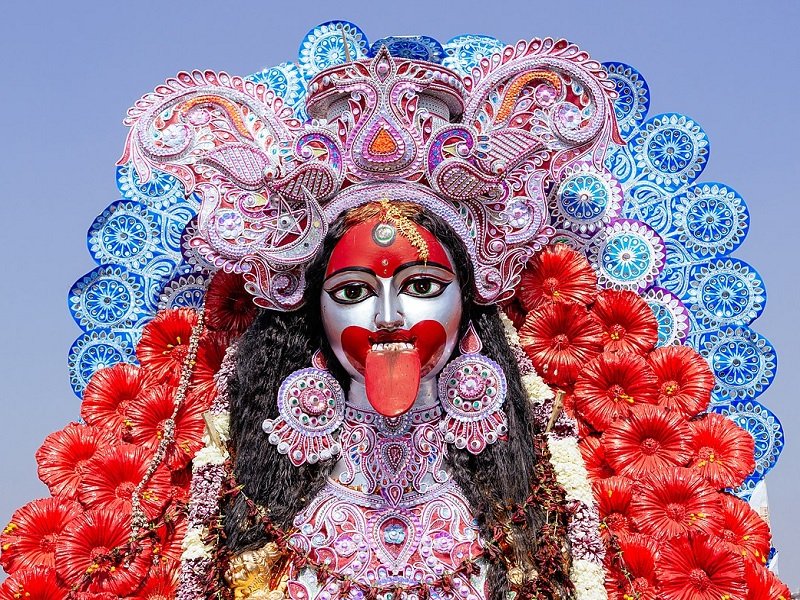 Идол Кали как одной из сущностей Парвати