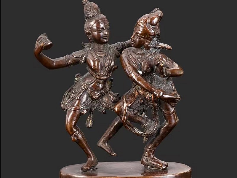 Статуэтка «Танцующий Шива и Парвати»